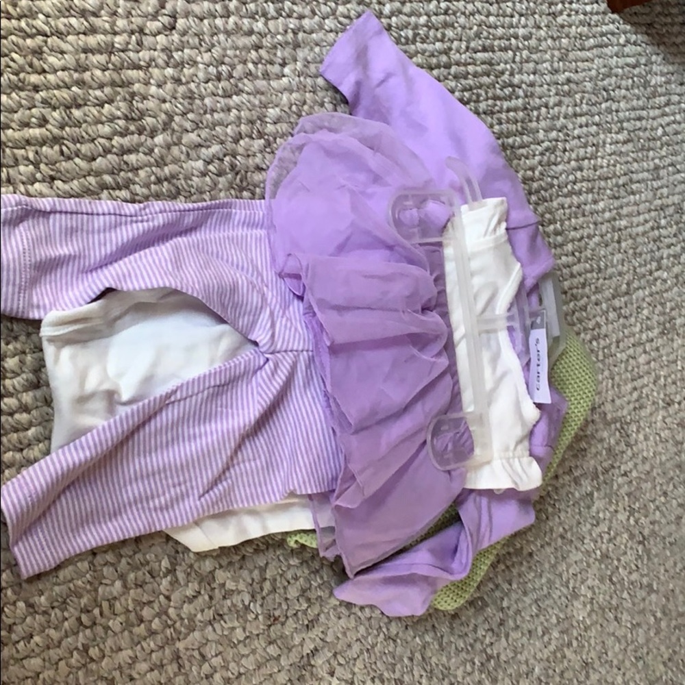 Carters with tags  Light purple